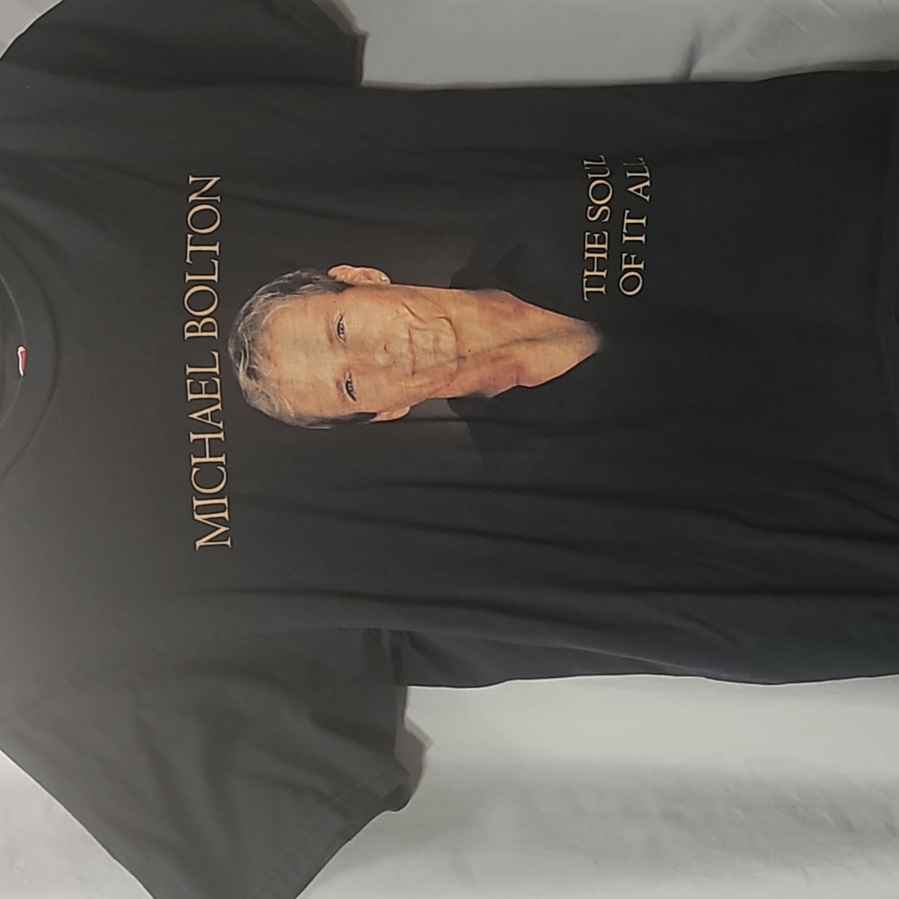 MICHAEL BOLTON TOUR 2015 TSHIRT